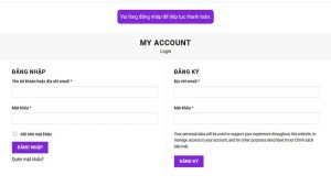 Cách bắt buộc đăng nhập khi thanh toán cho Woocommerce