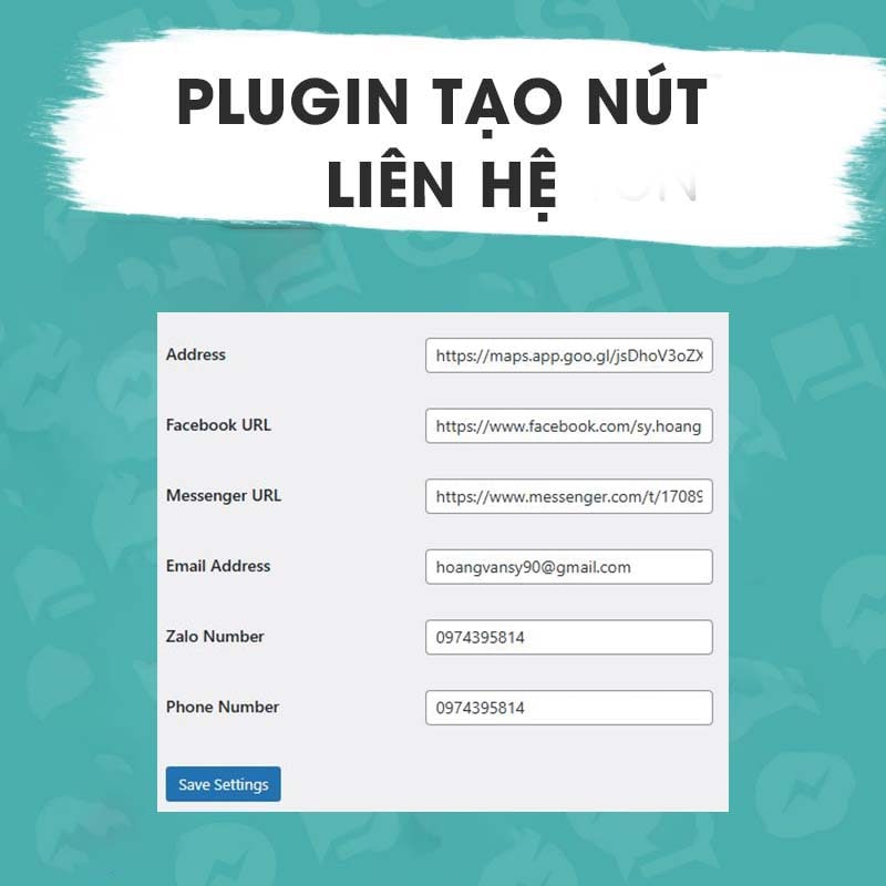 Plugin tạo nút liên hệ cho Wordpress - Ảnh 2