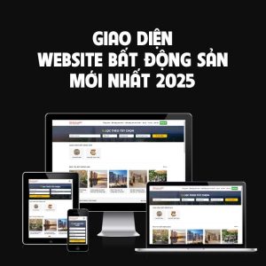 F-BDS - Giao diện website bất động sản mới nhất 2025